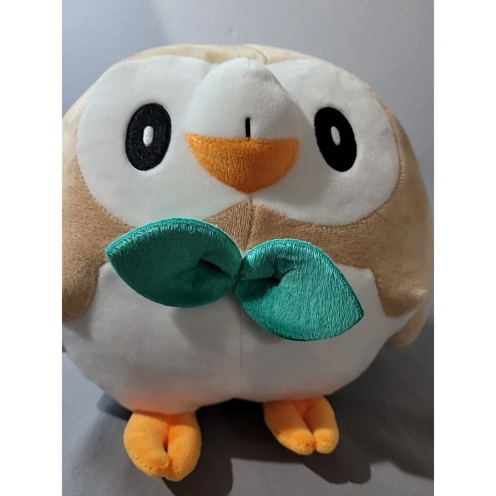 Pokemon Sun and Moon Rowlet Stuffed Plush Animal 2017  8